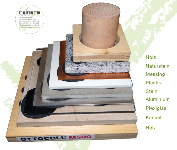 Ottocoll M500 ... Der wasserbeständige Premium-Hybrid-Kleb-/Dichtstoff